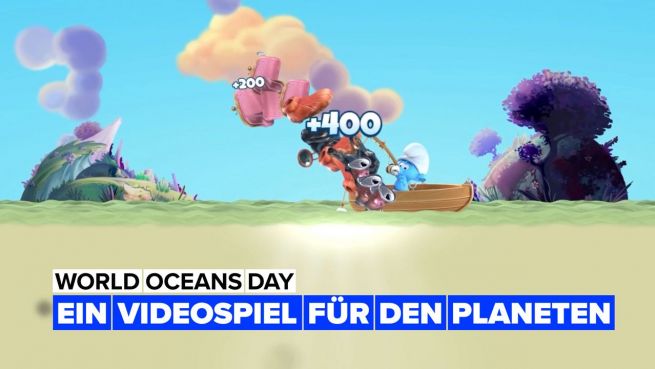 go to Videospiel: The Smurfs Ocean Cleanup
