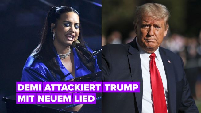 go to Demi Lovato ist es egal, ob ihr Anti-Trump Lied ihre Karriere ruiniert