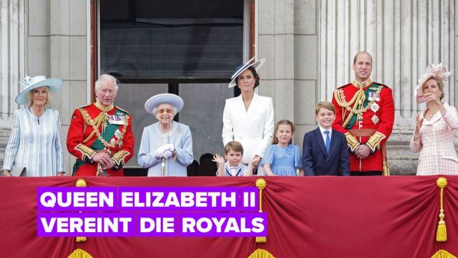 go to Die Royals legen ihre Streitigkeiten beiseite und feiern das Platin-Jubiläum der Queen