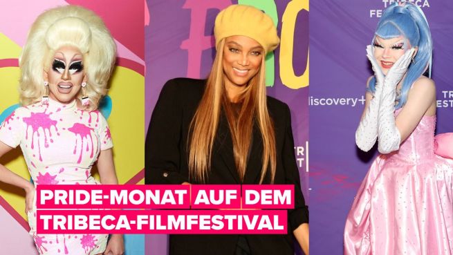 go to Tyra Banks kommt zum Feiern des Pride-Monats nach Tribeca