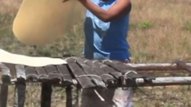 go to Kochen mit Eingeborenen: Casabe-Brot aus Venezuela